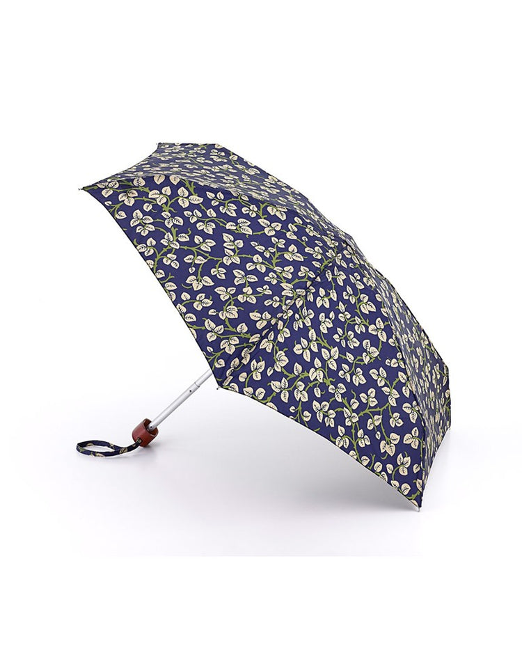 Morris & Co Merton Leaf Print Umbrella