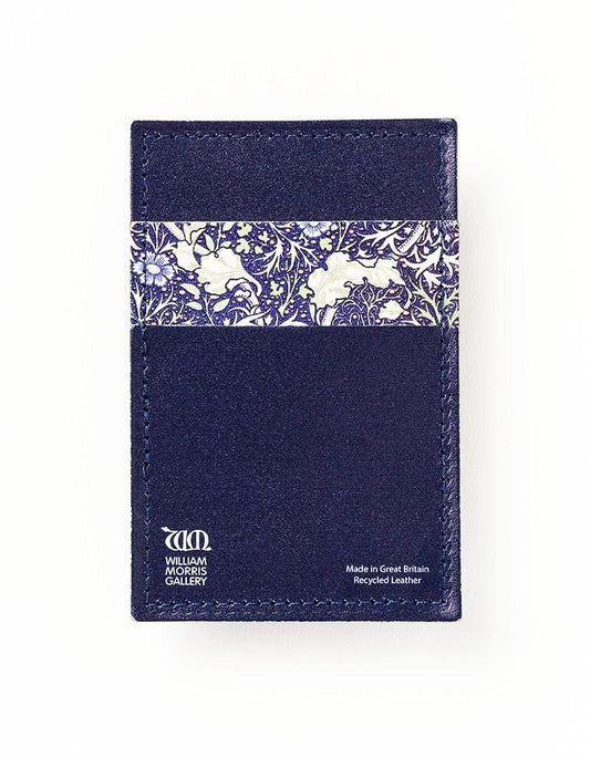 Seaweed Double-sided Slim Leather Card Holder